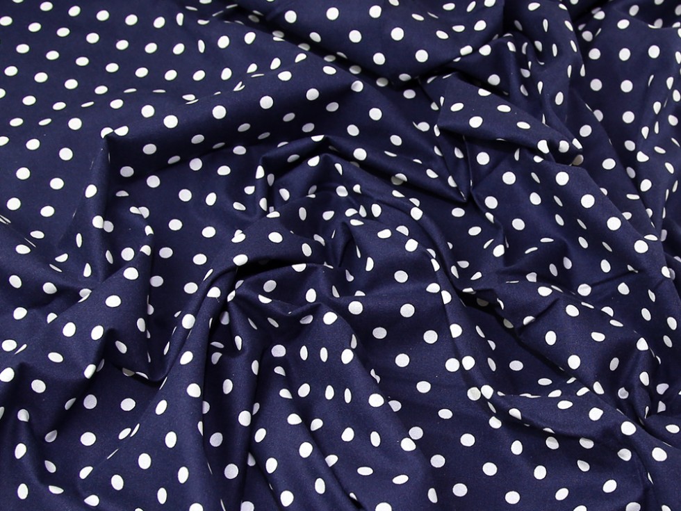 7mm Spotty iPolkai iDoti Print Cotton Dress Fabric JL 87330 iMi 