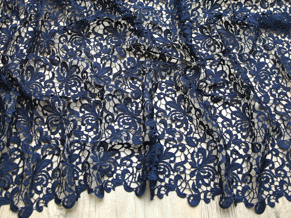 navy guipure lace fabric Cheaper Than Retail Price> Buy Clothing,  Accessories and lifestyle products for women & men 