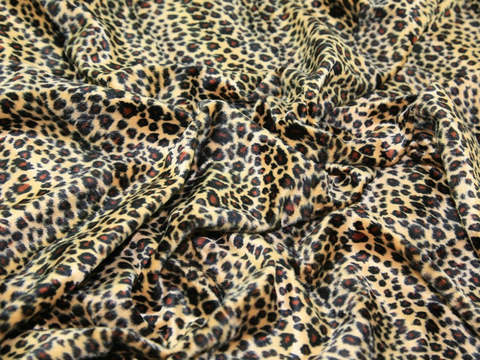 Animal Print Polyester Velboa Fabric (VELBOA-M) | eBay