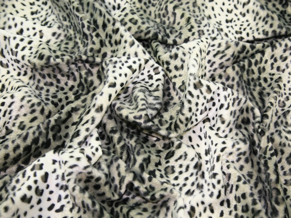 Animal Print Polyester Velboa Fabric (VELBOA-M) | eBay